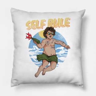 Tropical Cherub Pillow