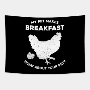 My Pet Makes Breakfast Tapestry