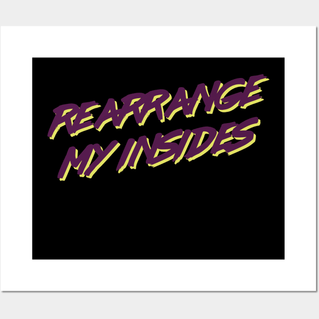Rearrange My Insides - 80s Synthwave Aesthetic V3 - Gay Pride - Posters ...