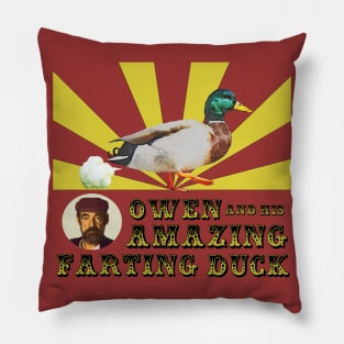 Owen and His Amazing Farting Duck Pillow