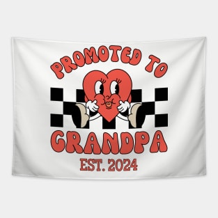 Grandpa Est 2024, New Grandfather, Grandpa Reveal Tapestry