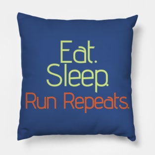 Run Repeats Pillow