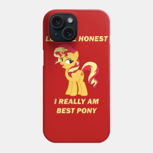 Sunset Shimmer is best pony Phone Case