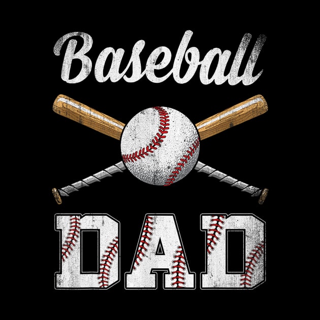 Baseball Dad - Fathers Day, Baseball Lovers by urlowfur