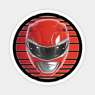 Red Tyrannosaurus Sentai Magnet