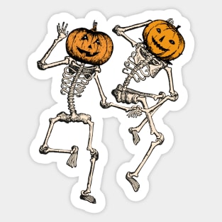 Dancing Pumpkin 3” Sticker – Grateful Wolf