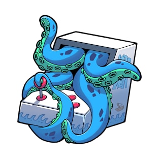 STICKER GAME KRAKEN ARCADE MACHINE T-Shirt