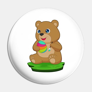 Bear Easter Easter egg Painting Pin