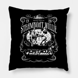 Steamboat Willie 1928 Pillow