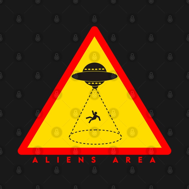 aliens area 51 by Design Knight