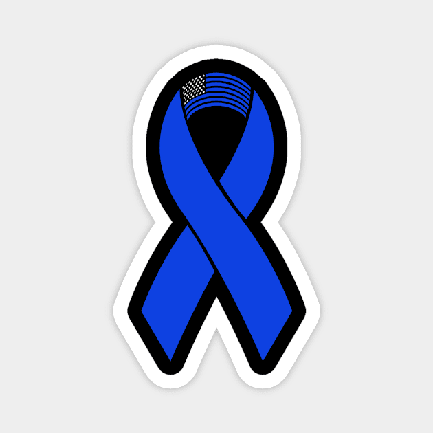 Colon Cancer Awareness Magnet by TheBestHumorApparel