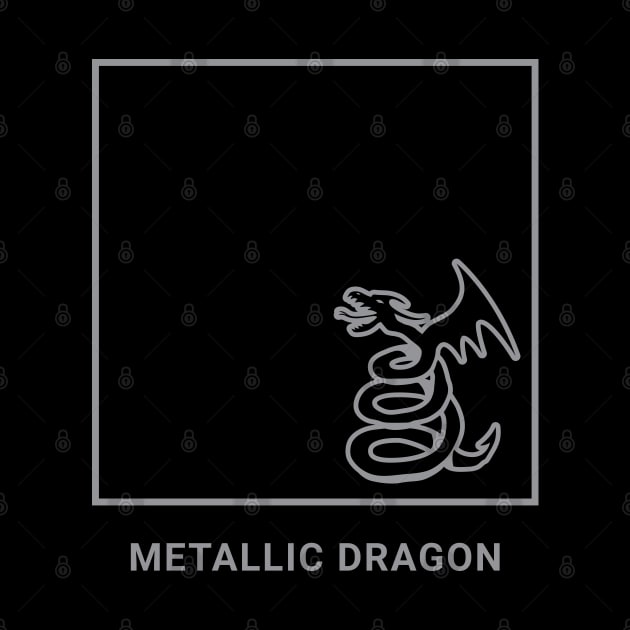 Metallic Black Dragon Album by DnlDesigns