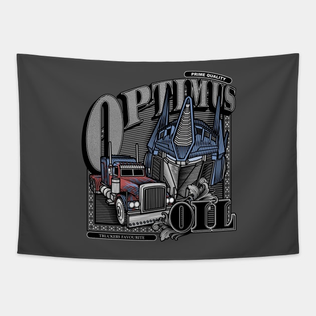 Optimus Oil. Tapestry by JCMaziu