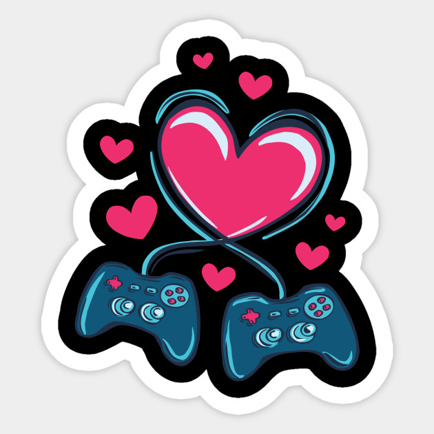 Gaming Love - Video Games - Sticker