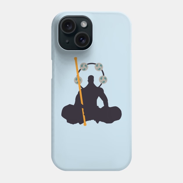 Ener, God of Thunder Phone Case by satwar