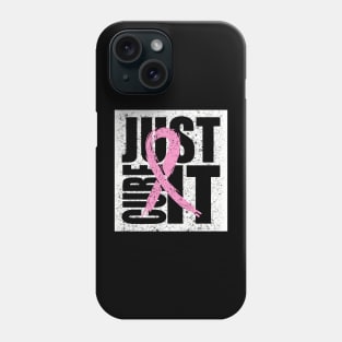 breast cancer just cure it Phone Case