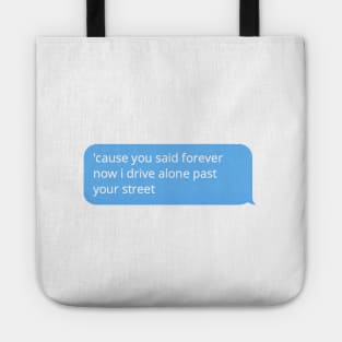 drivers license text message Tote