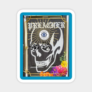 preacher flowers Magnet