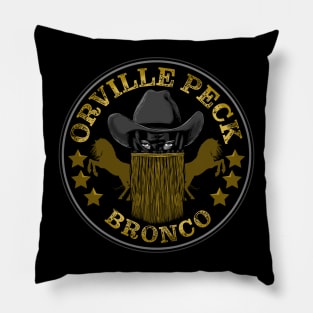 Bronco Runnin' Wild Pillow