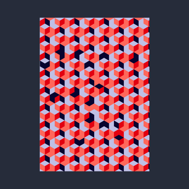 Funky Geometric Pattern by modernistdesign