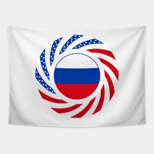 Russian American Multinational Patriot Flag Tapestry