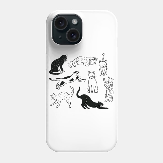 Cat Lover Phone Case by Megan Roy