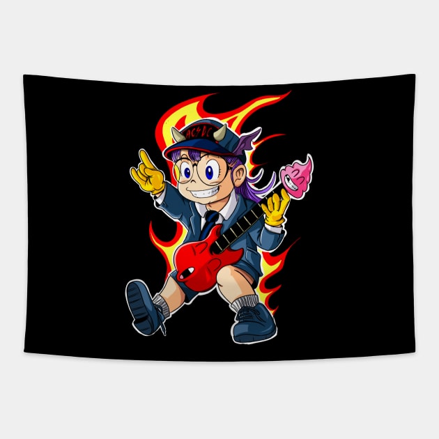 arale Young Tapestry by sevencrow