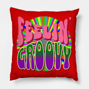 Feelin' Groovy Pillow