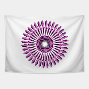 Purple Hook Flower Tapestry