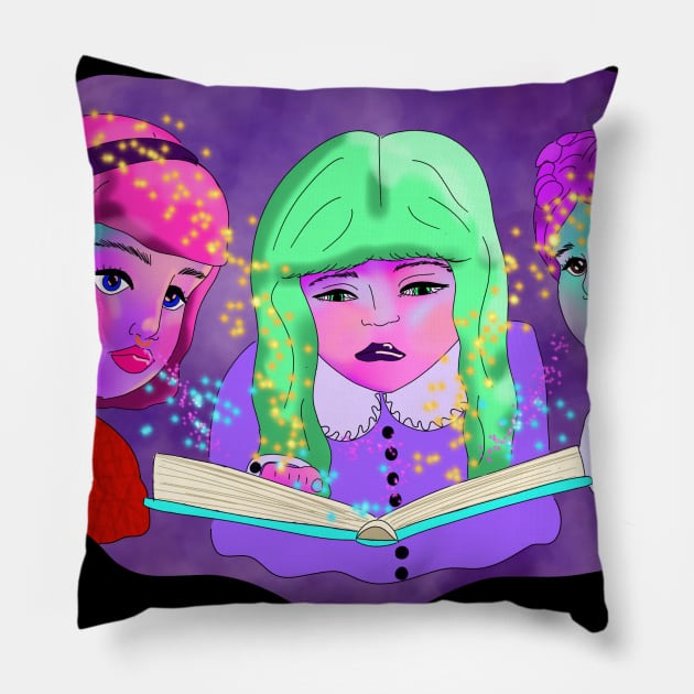 Weird Sisters Pillow by SchlockHorror