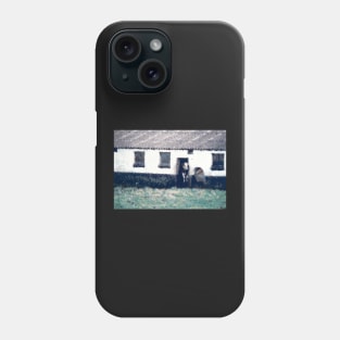 Stable with cow. Phone Case