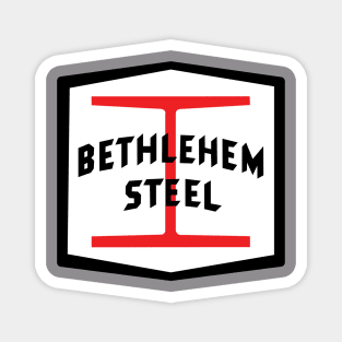 Bethlehem Steel Mill Logo Magnet