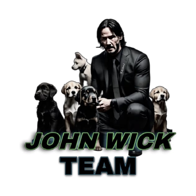 john wick team : dog team by valentinewords