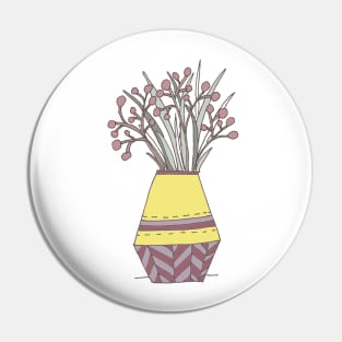 Plum Blooms Pin