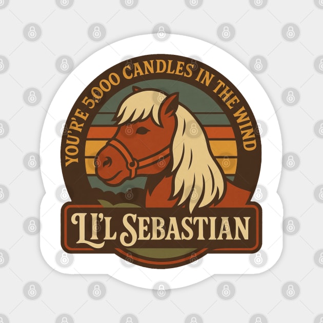 Legends in the Wind: Lil Sebastian Magnet by Tv Moments