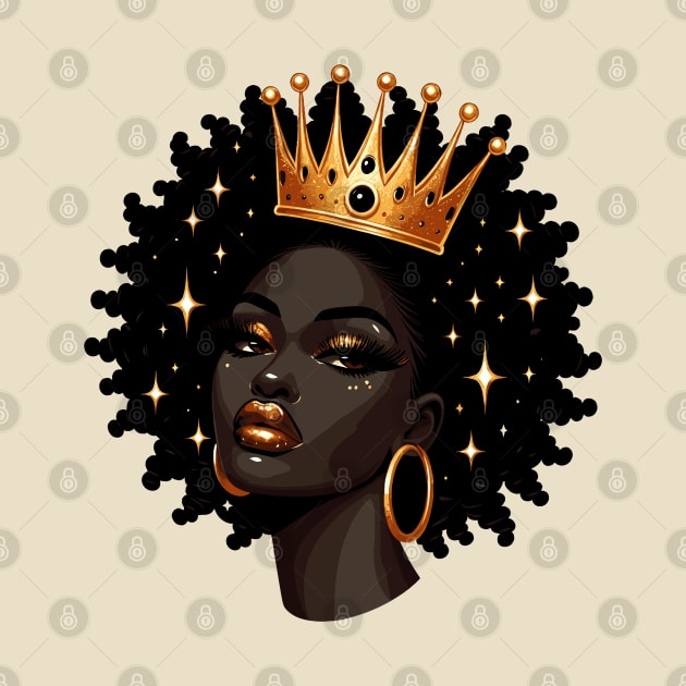 African Queen Crown by Graceful Designs
