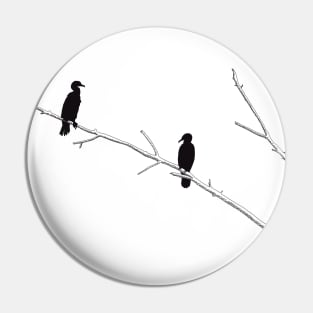 Cormorants Pin