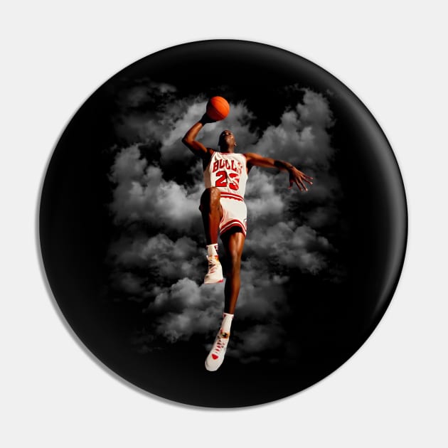 Michael Jordan - Nba Championship Pin by Leopards