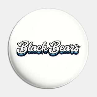 Black Bears - University of Maine Pin