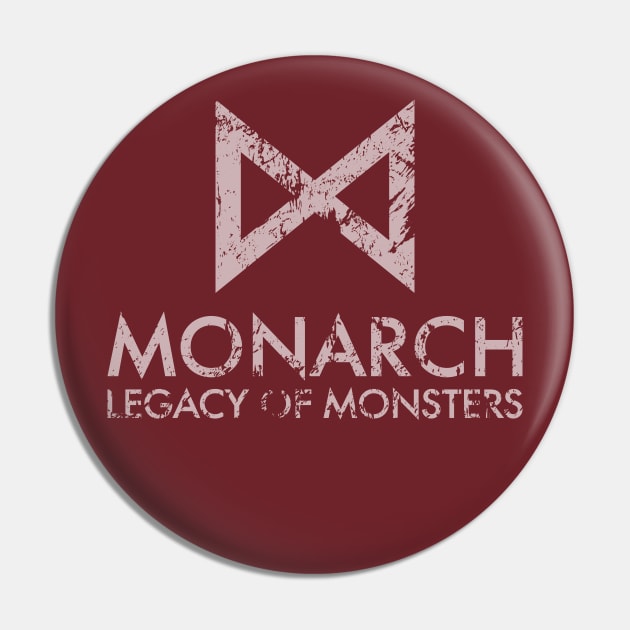 Monarch: Legacy of Monsters titles (white & weathered) Pin by GraphicGibbon