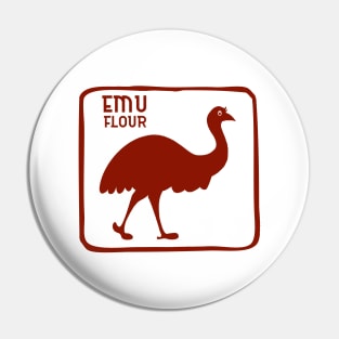 Emu Dingo Flour Australia Souvenir Pin