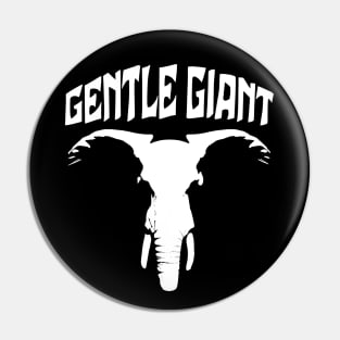 African Elephant Face | Gentle Giant Pin
