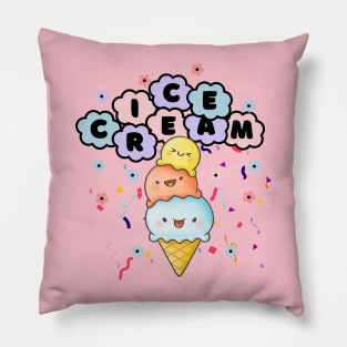 Ice Cream Lovers - Cute Ice Cream Pillow