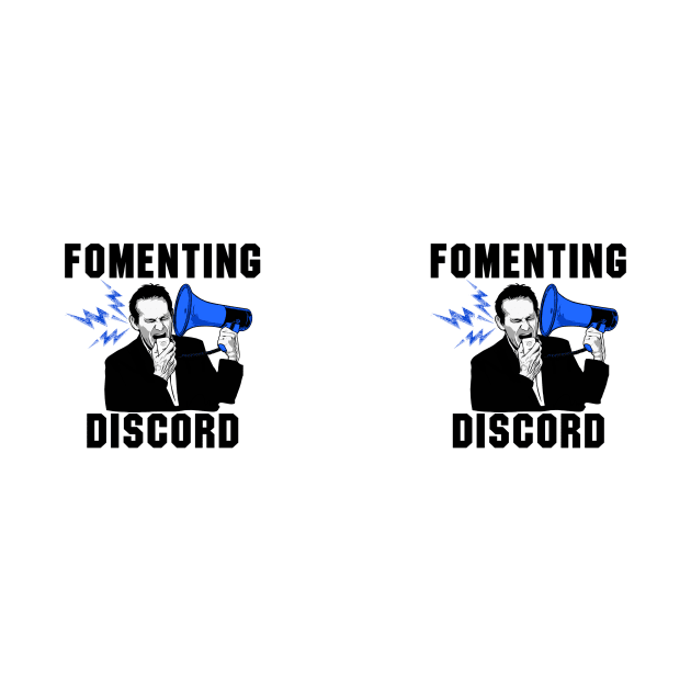 Fomenting Discord - Black Text Mug by The Jimmy Dore Show