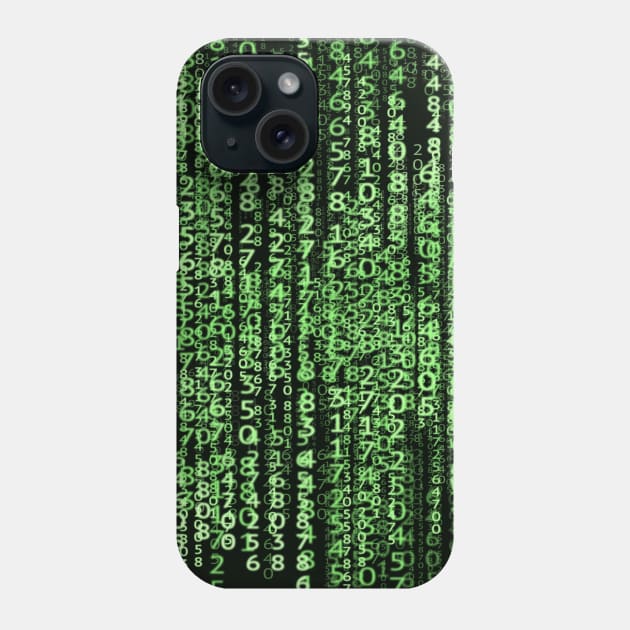 Matrix Scroller Phone Case by LefTEE Designs