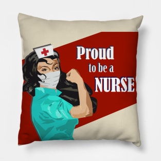 Proud to be a Nurse Nursing Student Graduation Gift Pillow