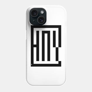 HNY - Happy New Year - Minimal Poster Phone Case