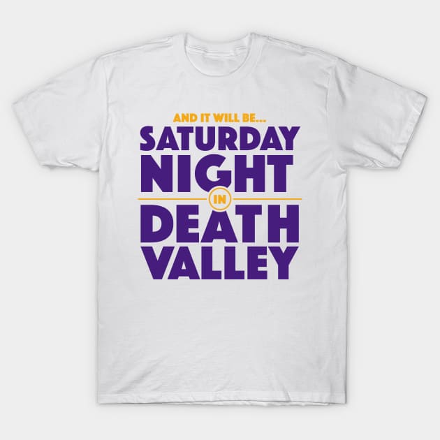 Saturday Night in Death Valley | Louisiana Football Gameday T-Shirt