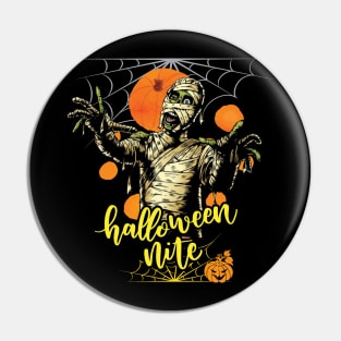 Halloween Nite Mummy Pin