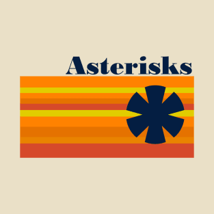 Houston Asterisks Flag Shirt T-Shirt